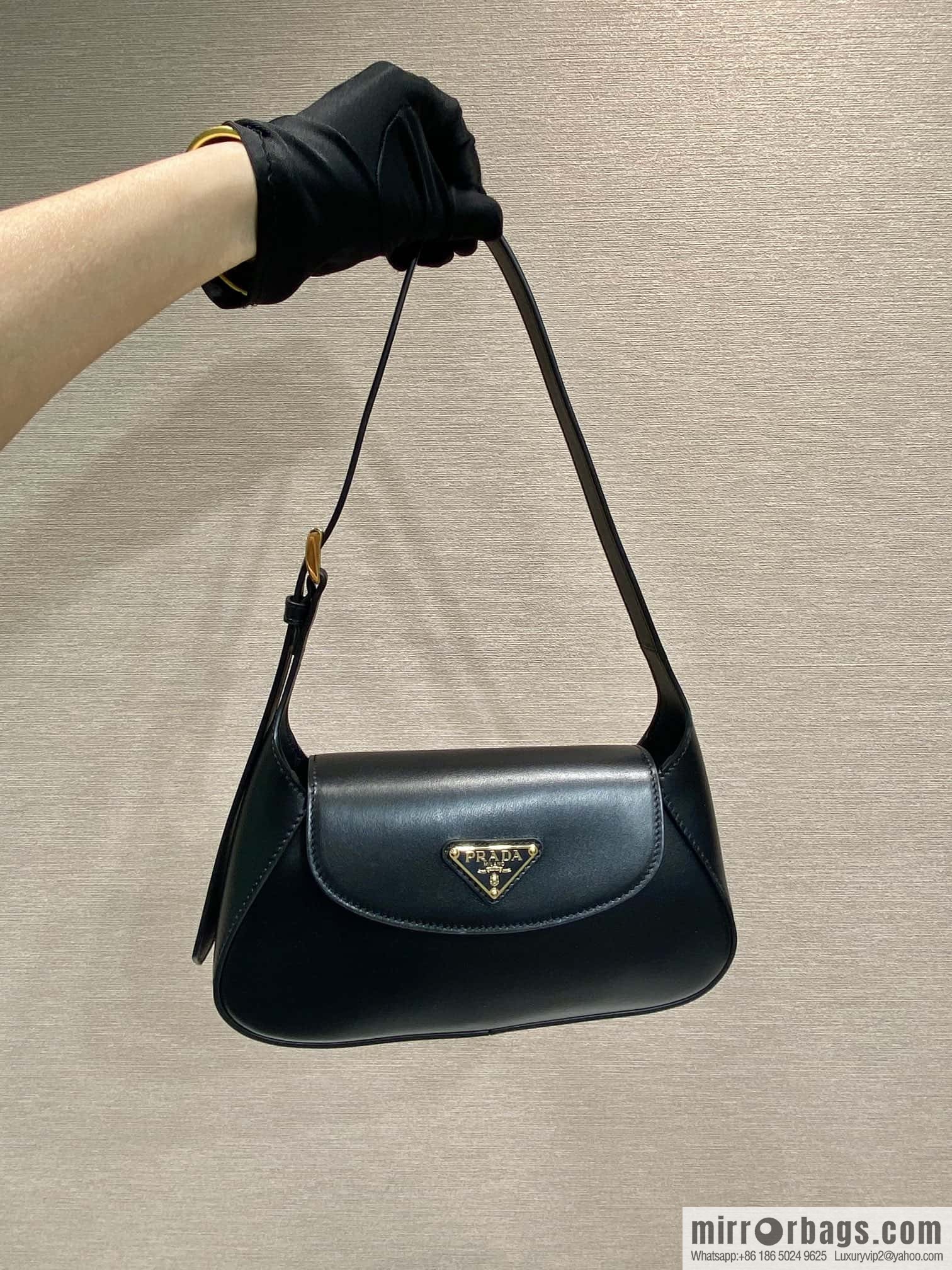 PRADA ๐ new shoulder bag ๐ 1BD358 black