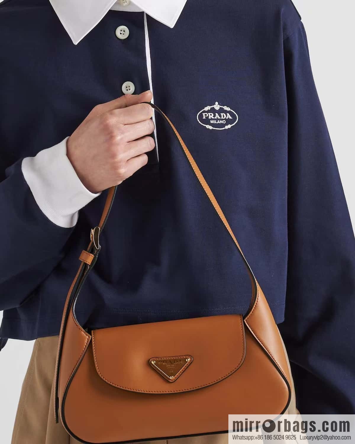 PRADA 🎉 new shoulder bag 🎉 1BD358 brown