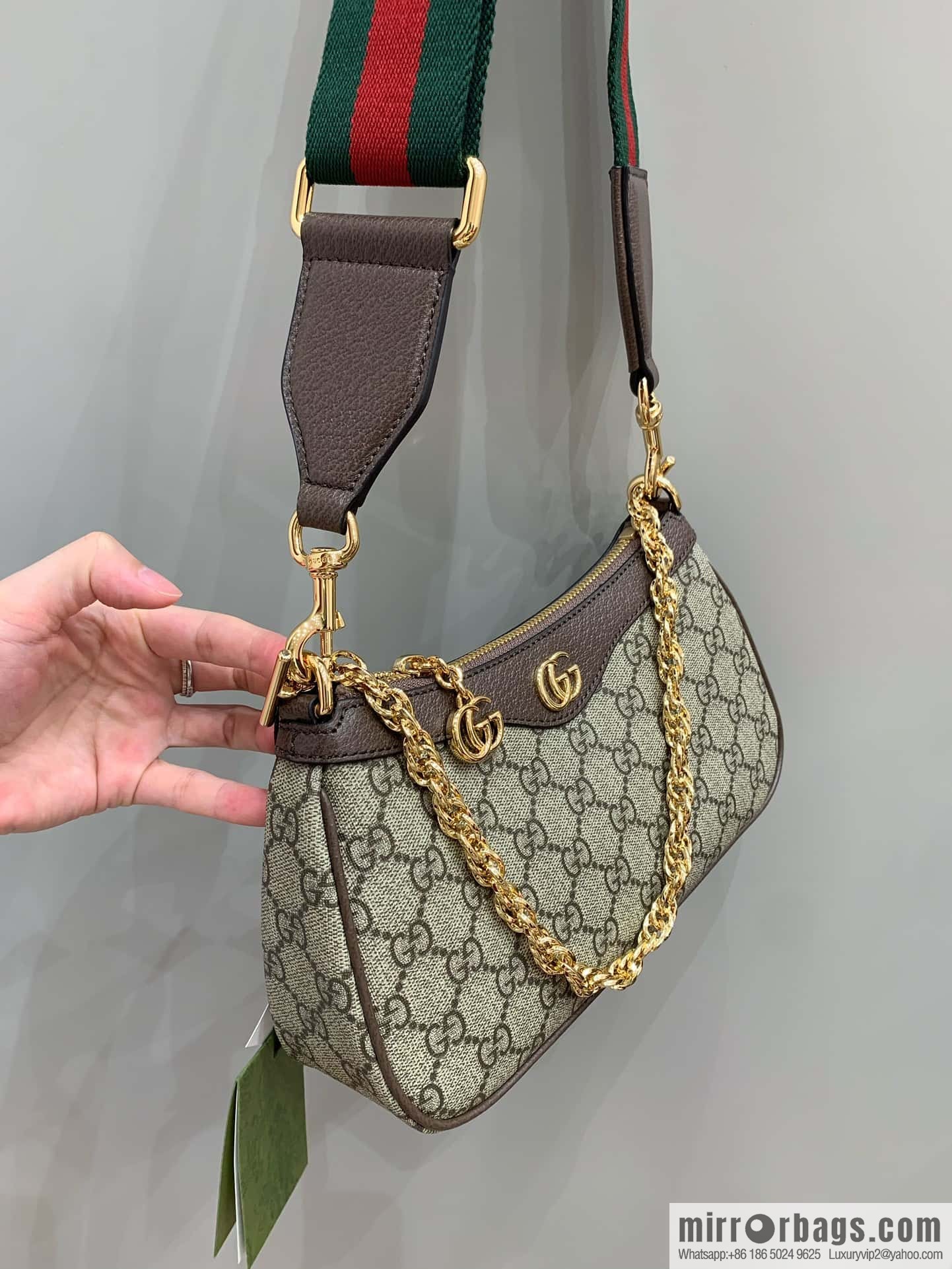 GUCCI ophidia double G chain bag 735132