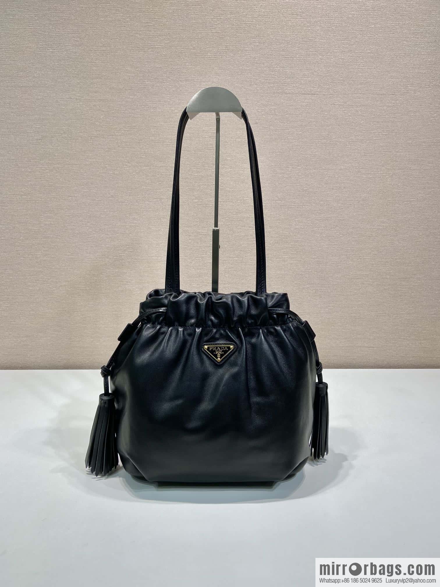 PRADA 🎉 new lucky bag 🎉 1BG541 small sheepskin 🎉🎉 black