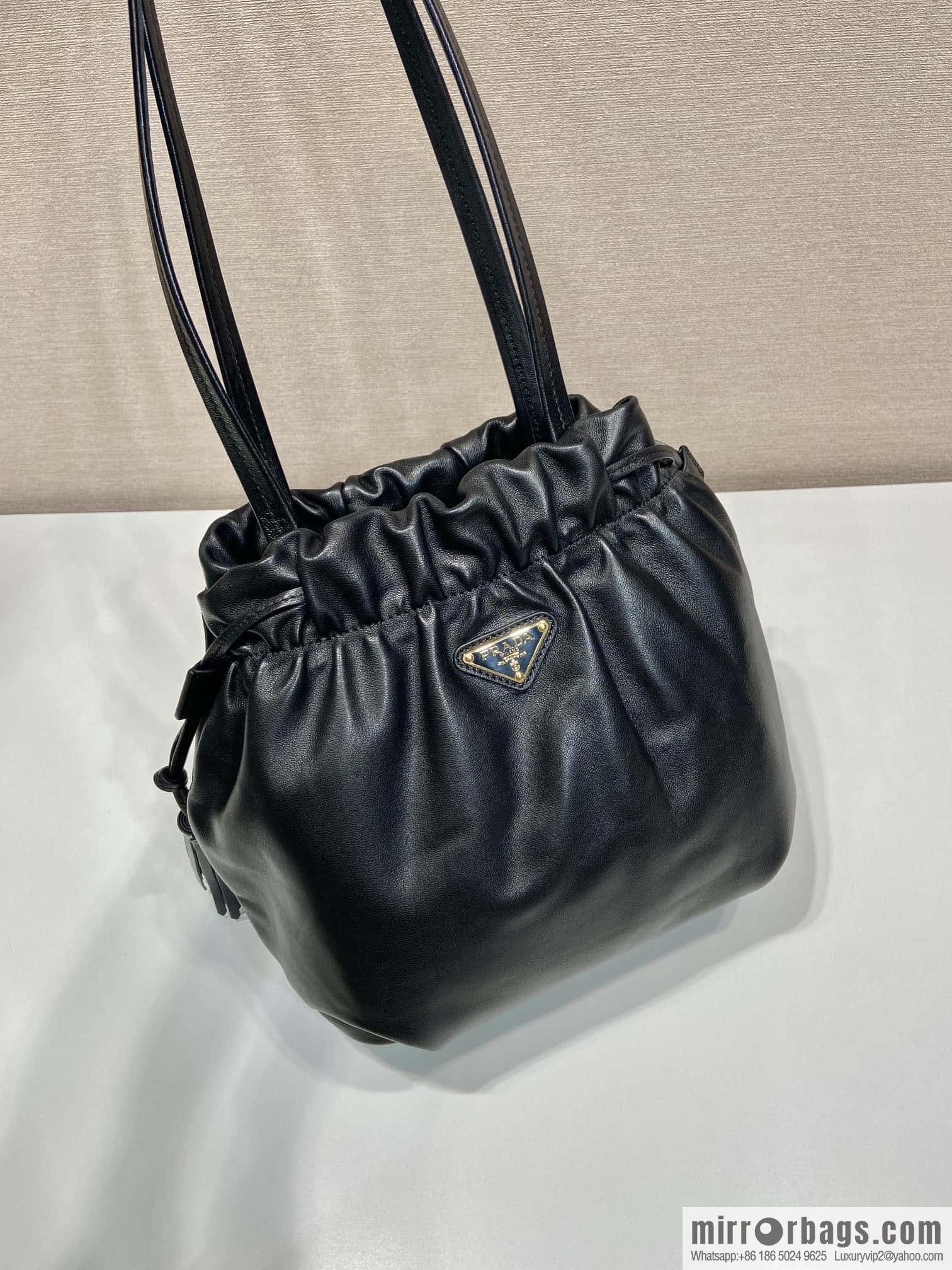 PRADA 🎉 new lucky bag 🎉 1BG541 small sheepskin 🎉🎉 black