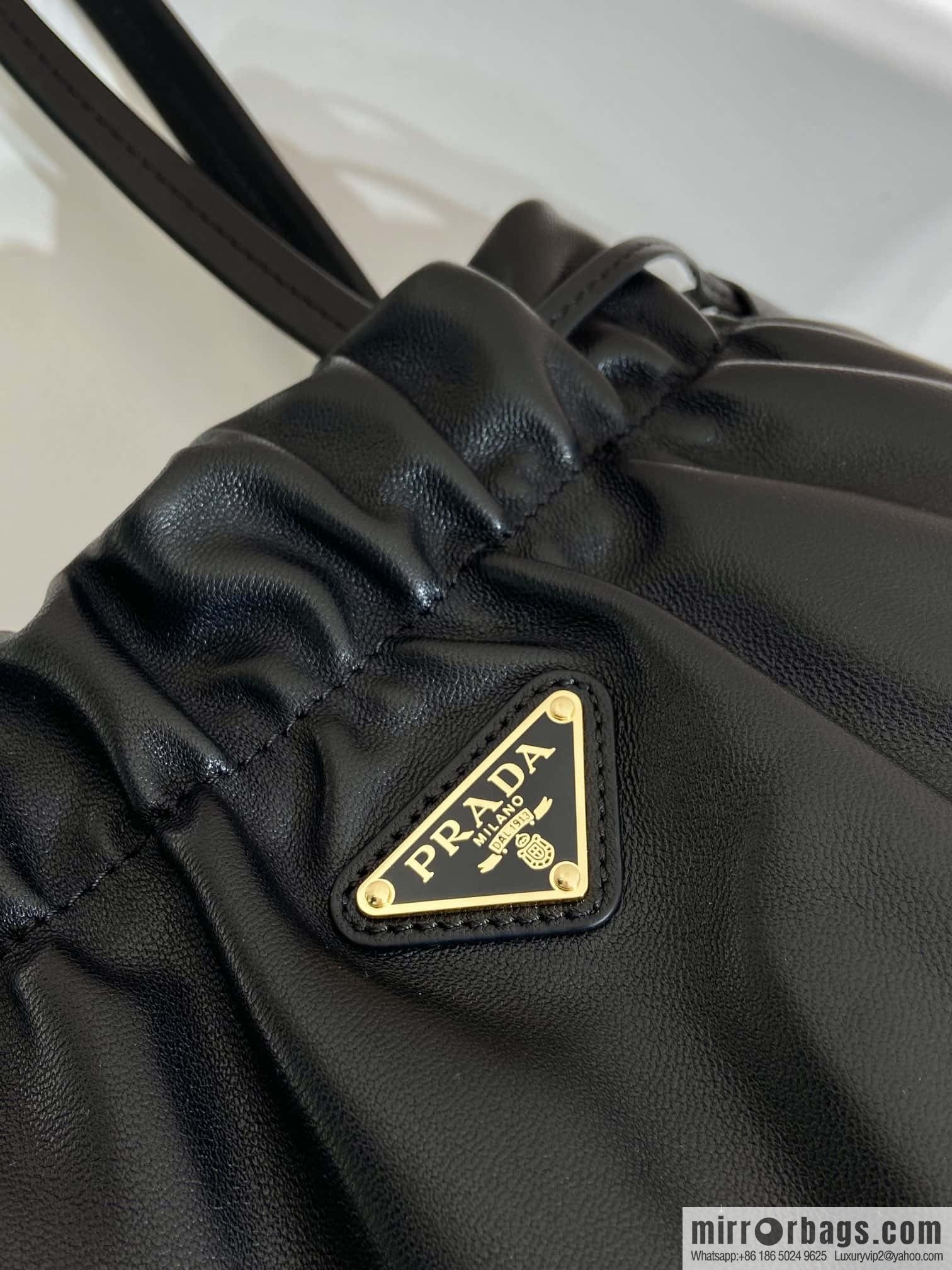 PRADA 🎉 new lucky bag 🎉 1BG541 small sheepskin 🎉🎉 black