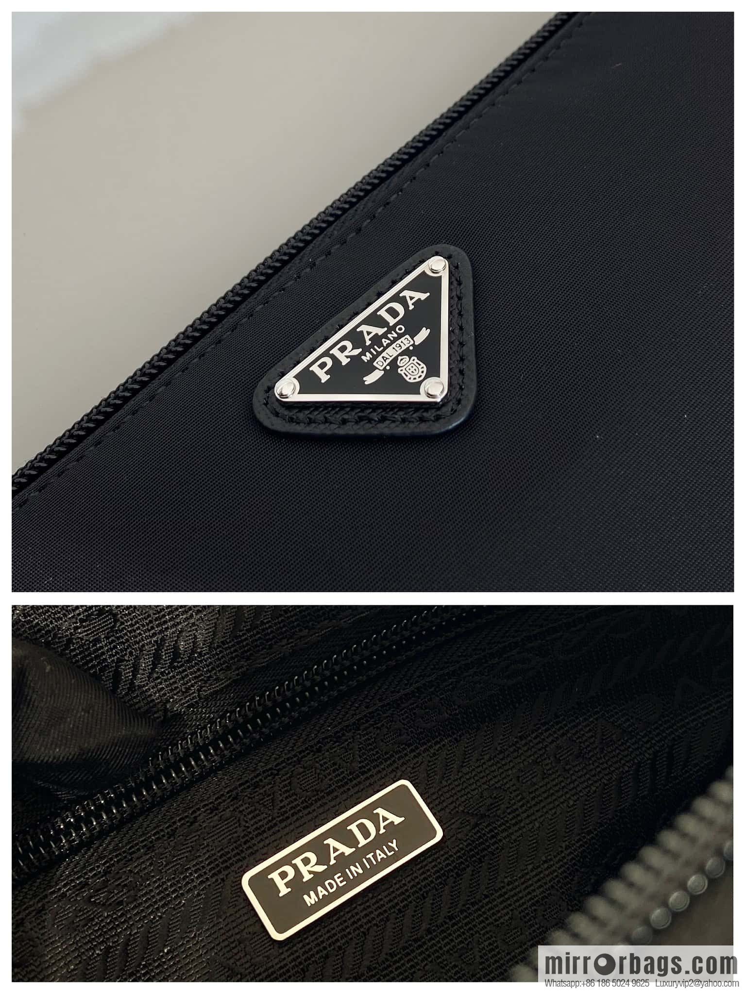 PRADA 🎉 new handbag 🎉 1NS693 Platinum hardware