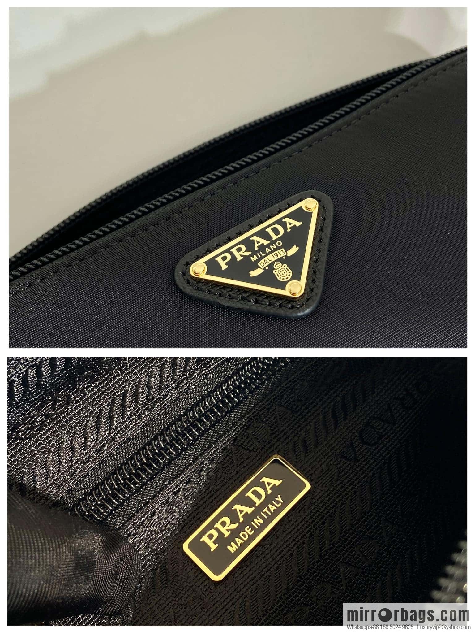 PRADA 🎉 new handbag 🎉 1NS693 Platinum hardware