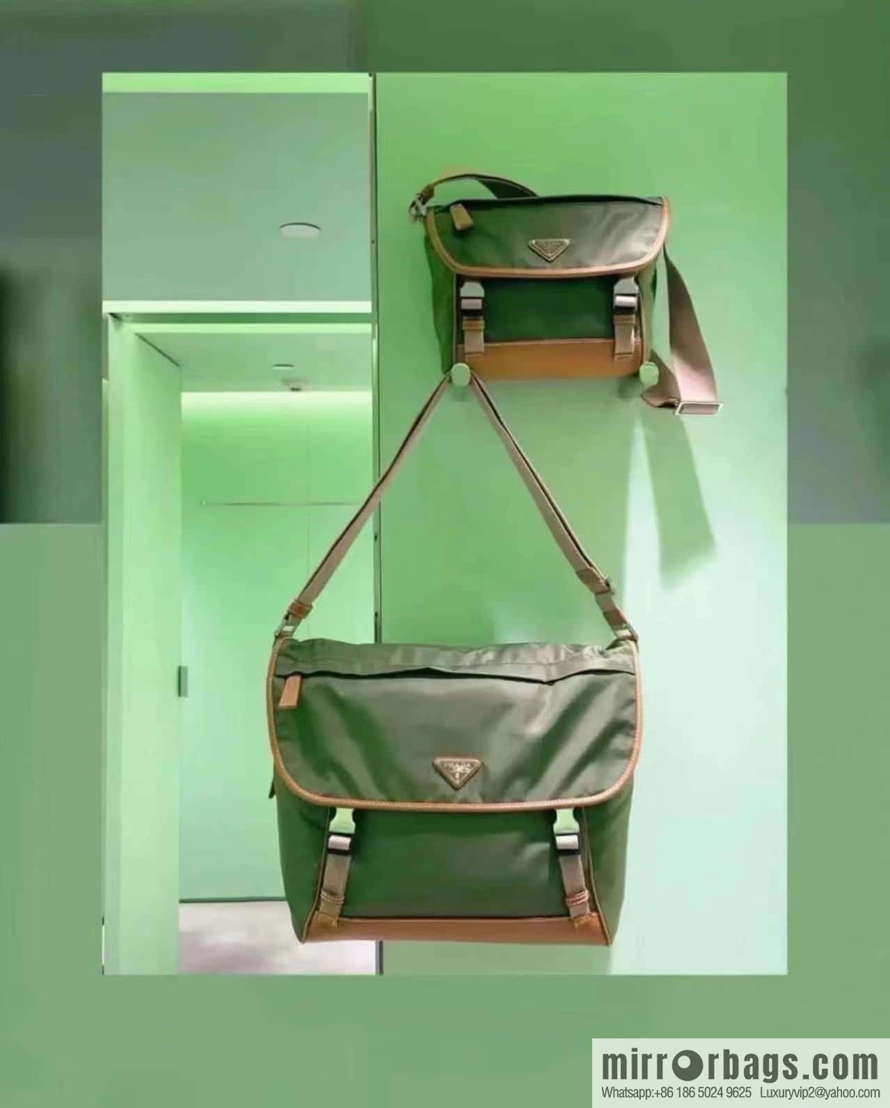 PRADA 🎉 new messenger bag 🎉🎉 2VD052A large new color