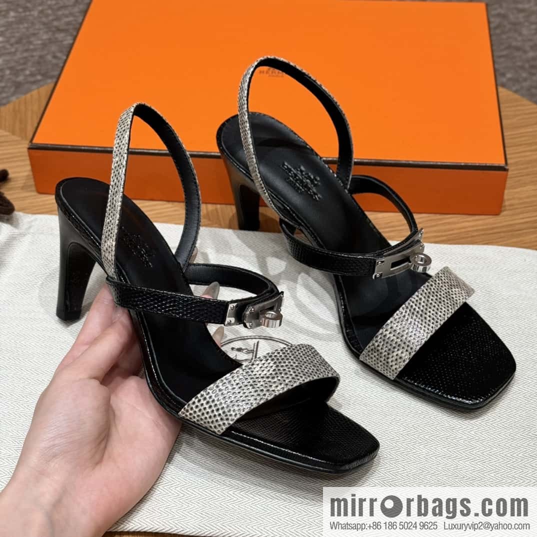 Hermès 160 Glamour Sandals 75