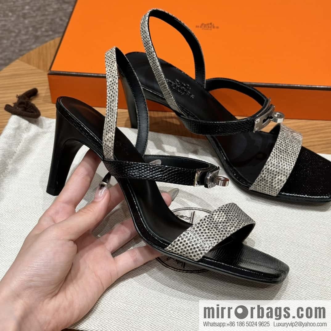 Hermès 160 Glamour Sandals 75