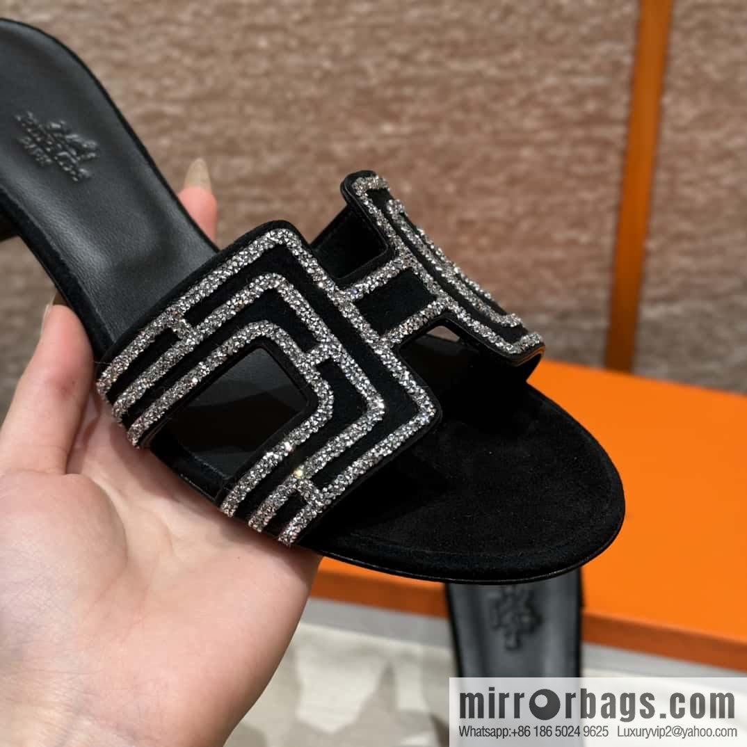 Hermès 2022 spring and summer new product H brand high-heeled diamond surface model