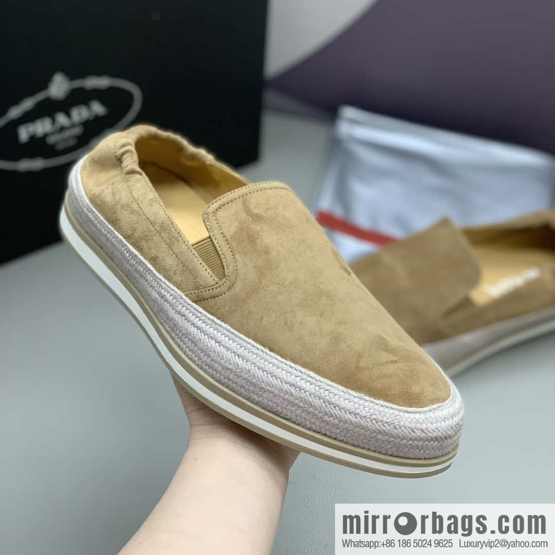 PRADA ππ»ββοΈ men's loafers