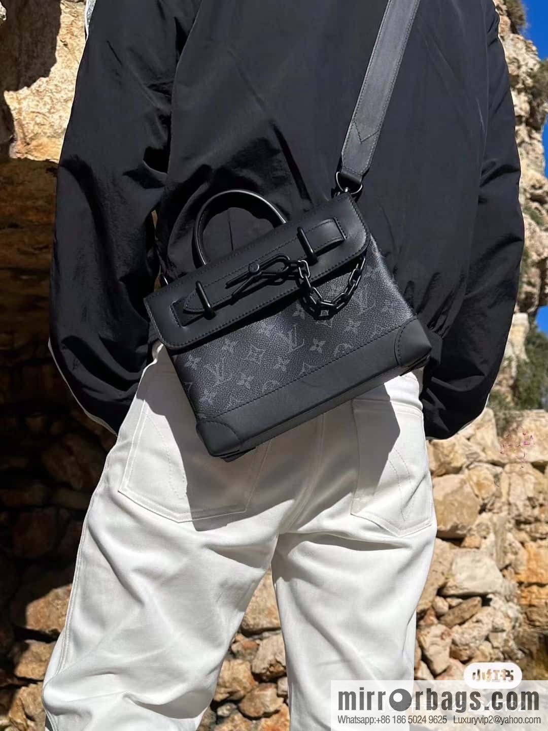LV M46953 STEAMER small handbag