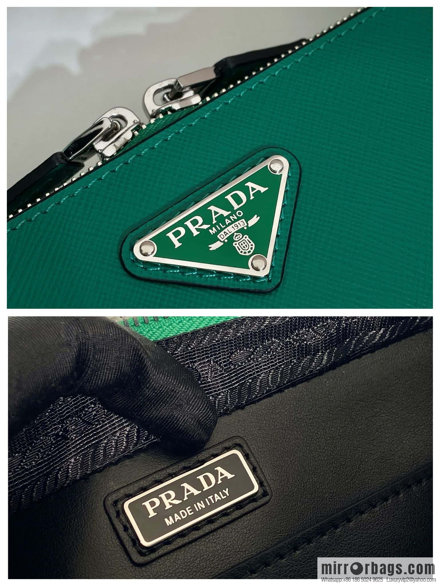 PRADA 🎉 new mailman bag 🎉 2VH173 cross pattern new color