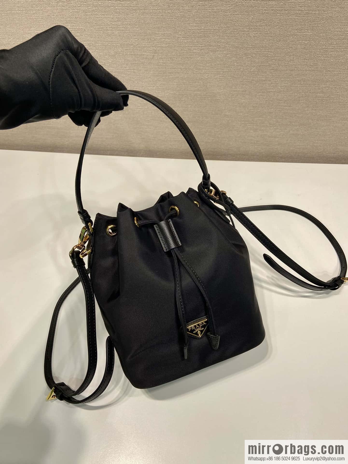 PRADA 🎉 new bucket bag 🎉 1BE067 upgrade
