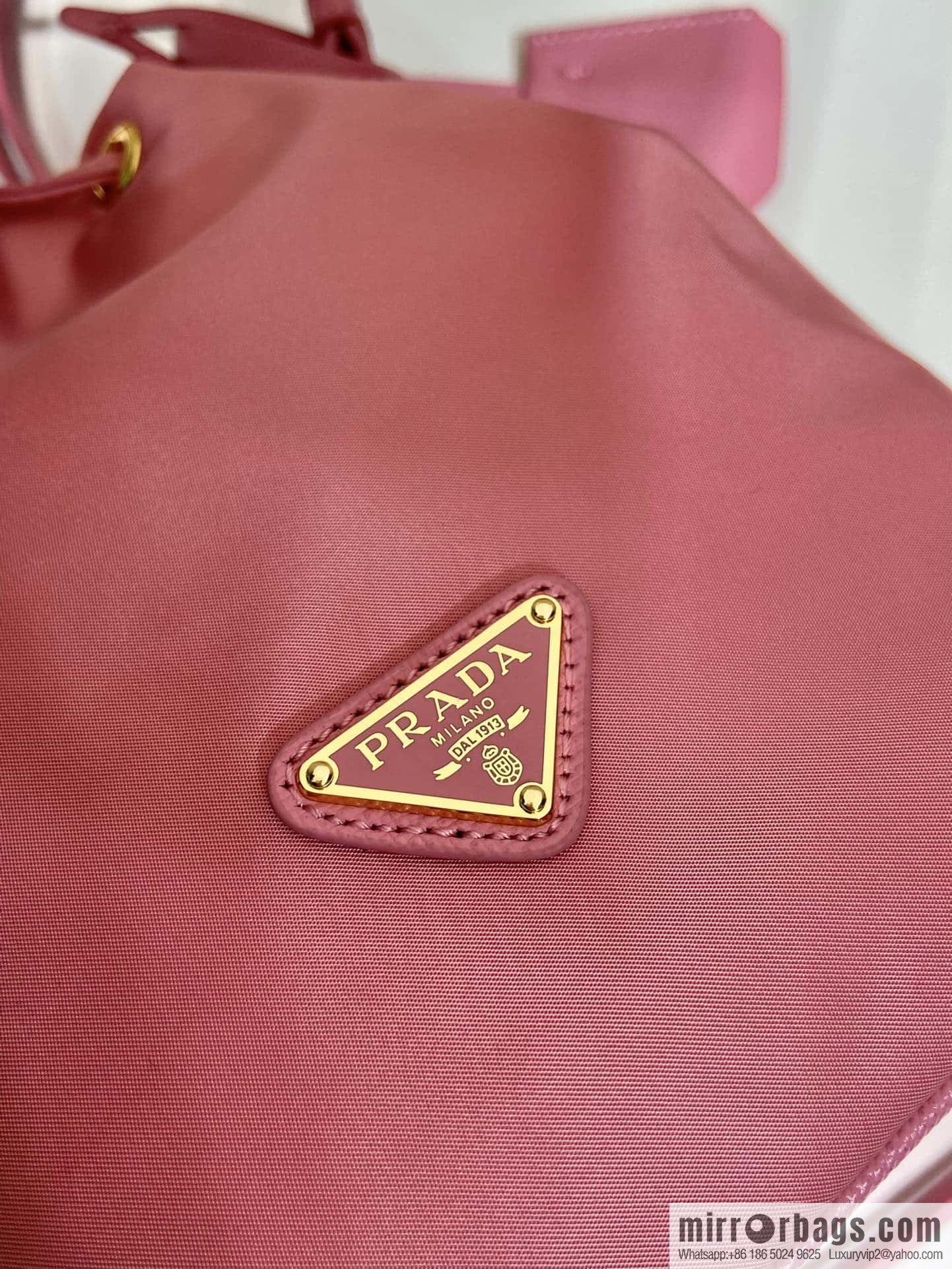 PRADA 🎉 new bucket bag 🎉 1BE067 upgraded pink