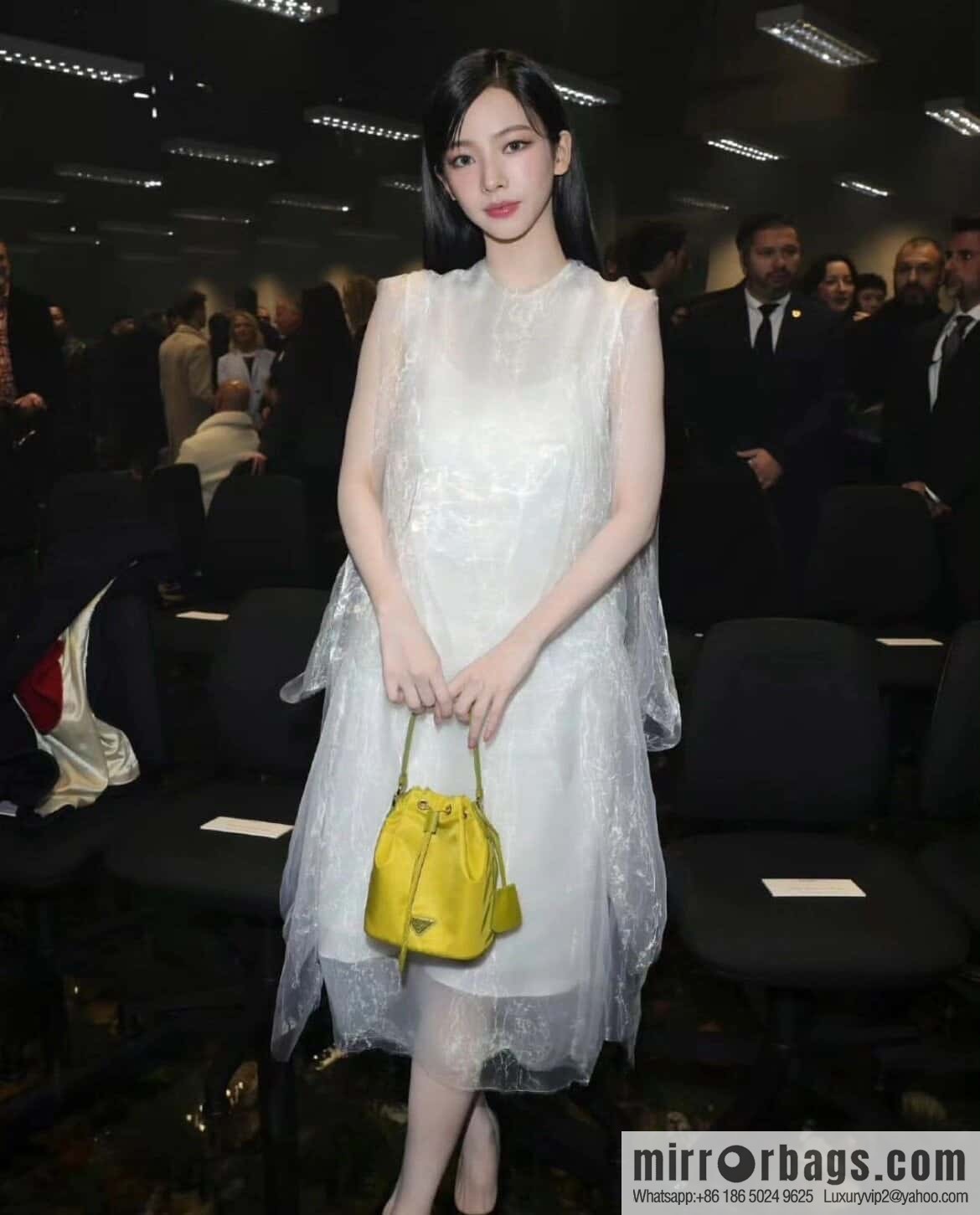 PRADA 🎉 new bucket bag 🎉 1BE067 upgraded version, green