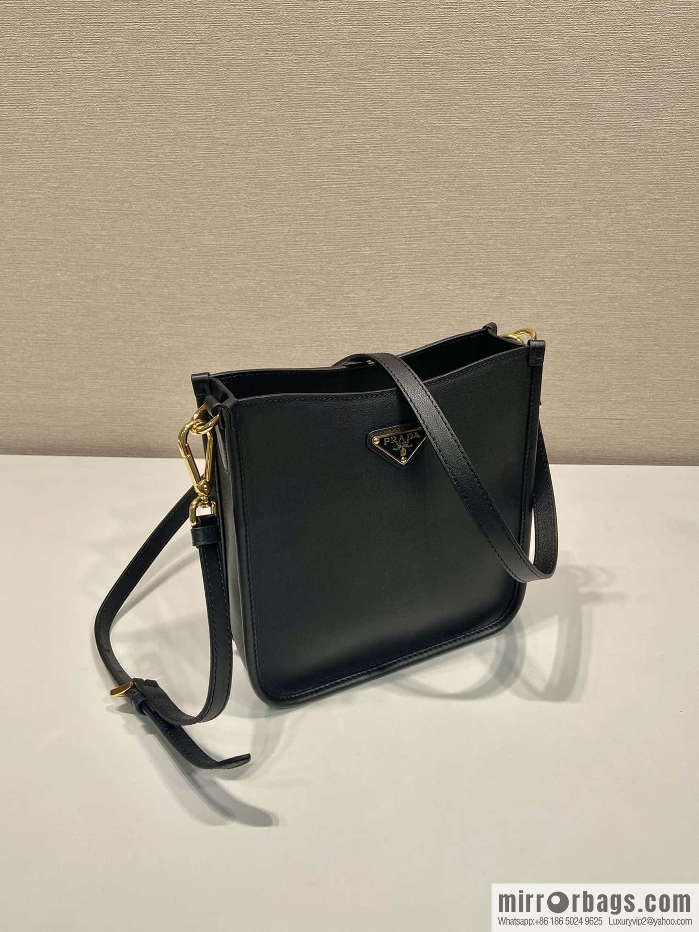 PRADA 👏 new shoulder strap bag 👏 1B H220 🎉 tote bag black