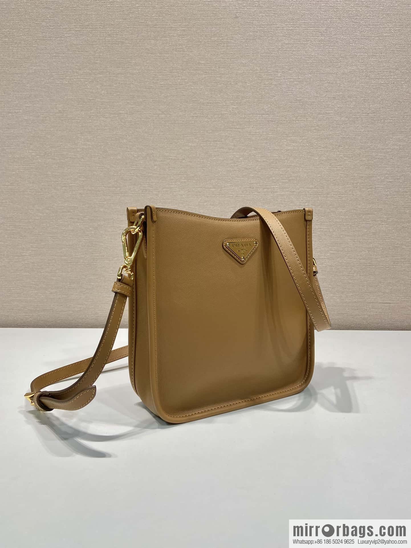 PRADA 👏 new shoulder strap bag 👏 1B H220 🎉 tote bag, brown