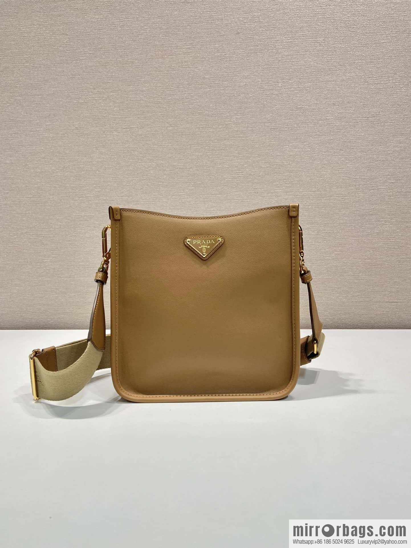 PRADA 👏 new shoulder strap bag 👏 1B H220 🎉 tote bag, brown