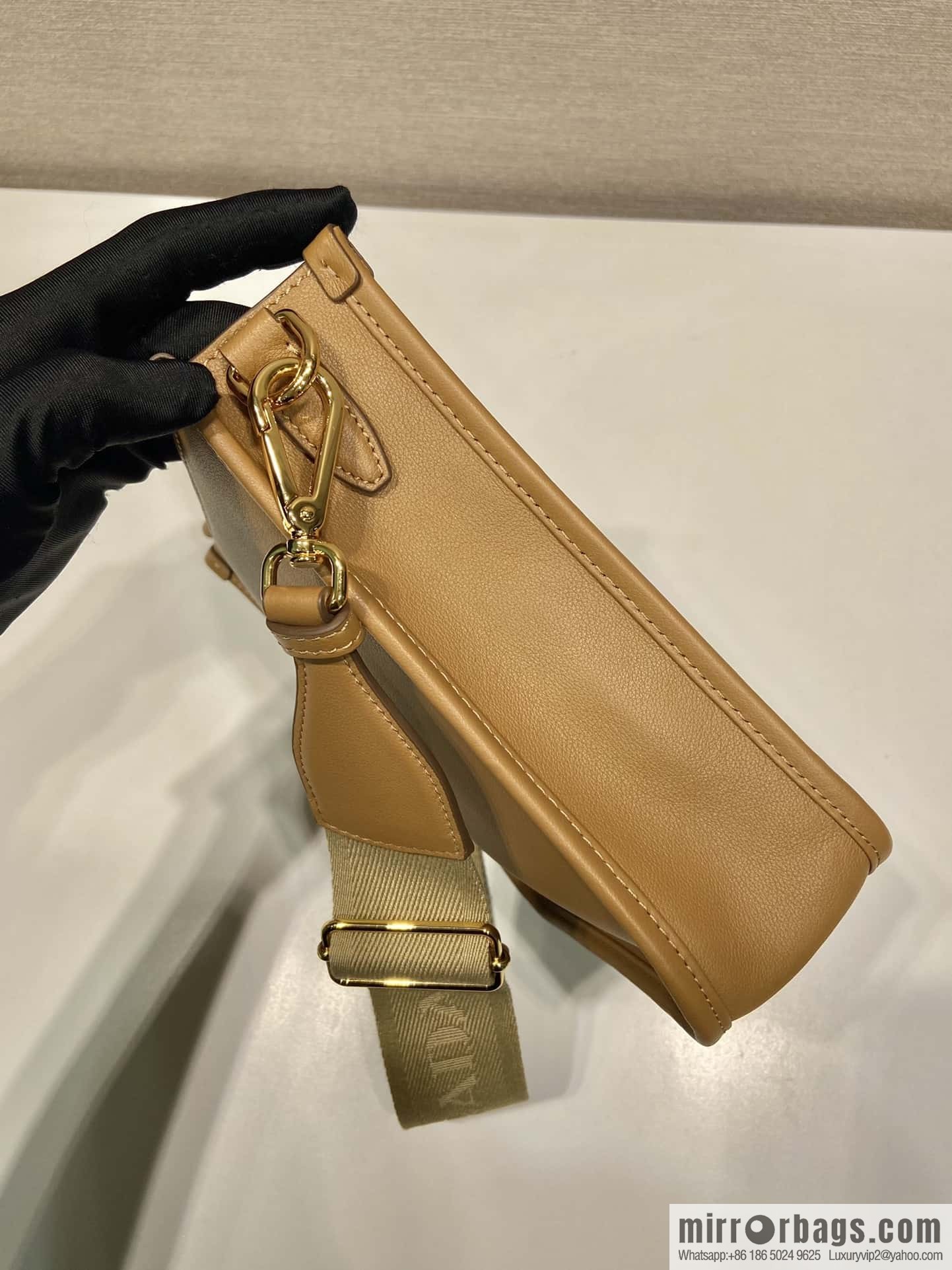 PRADA 👏 new shoulder strap bag 👏 1B H220 🎉 tote bag, brown