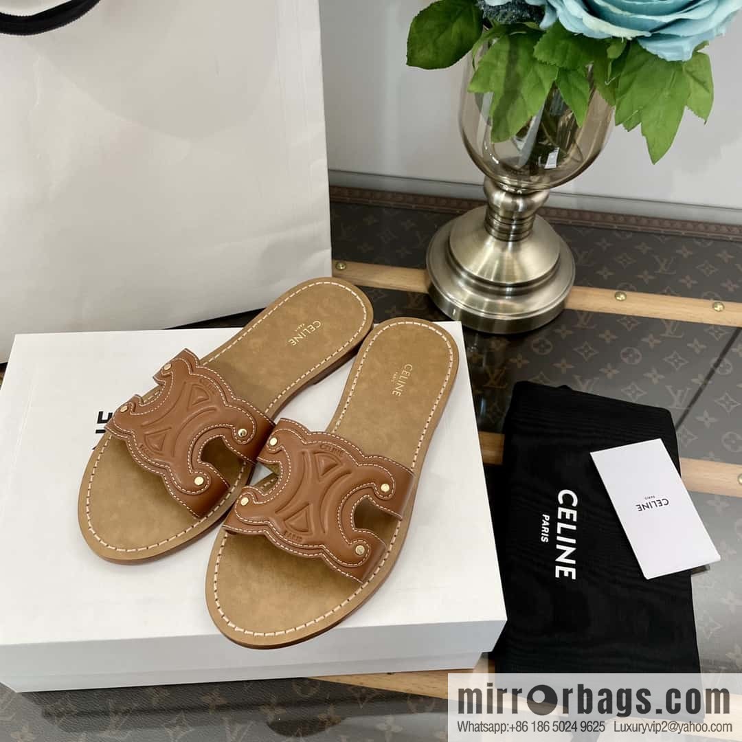 CELINE Arc de Triomphe Slippers