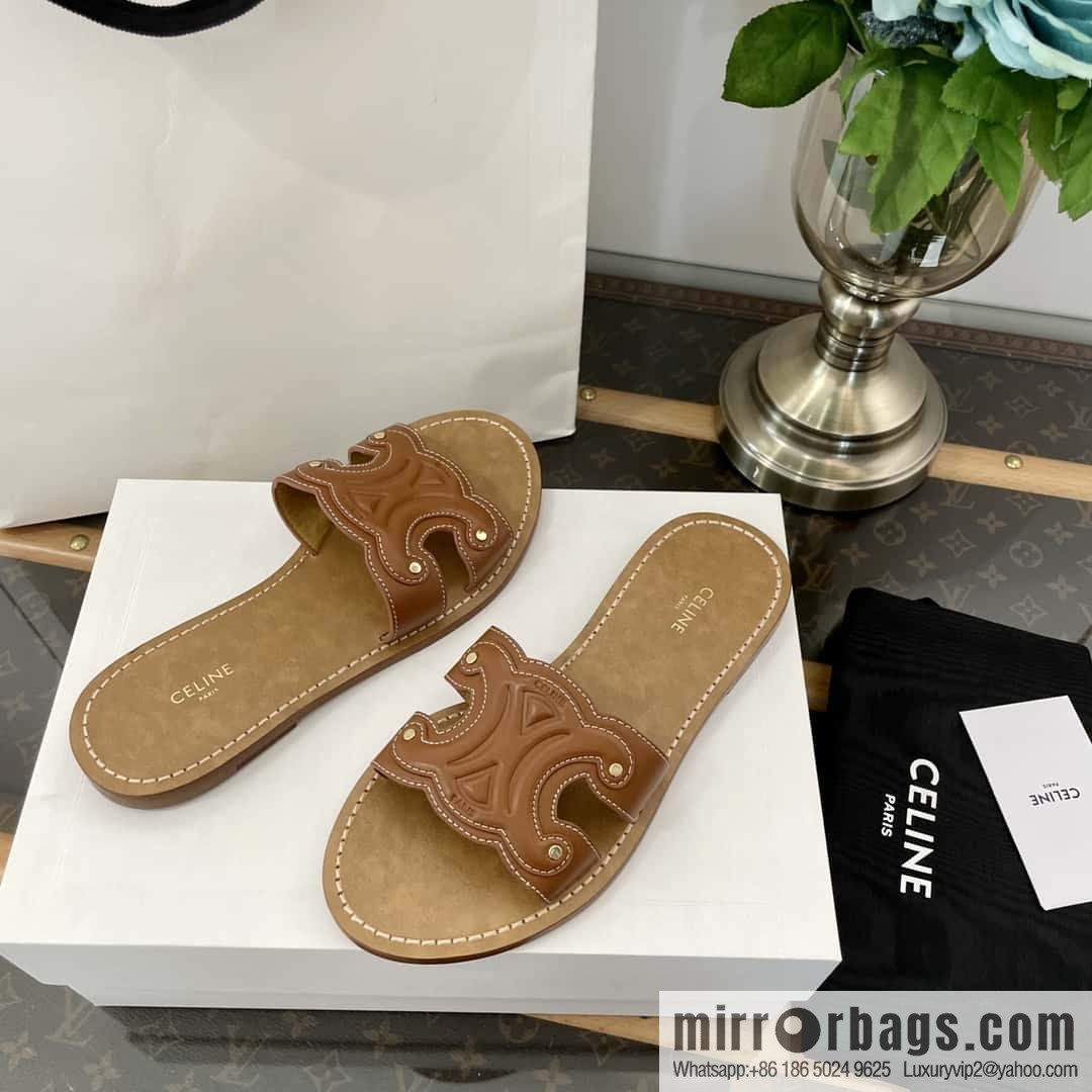 CELINE Arc de Triomphe Slippers