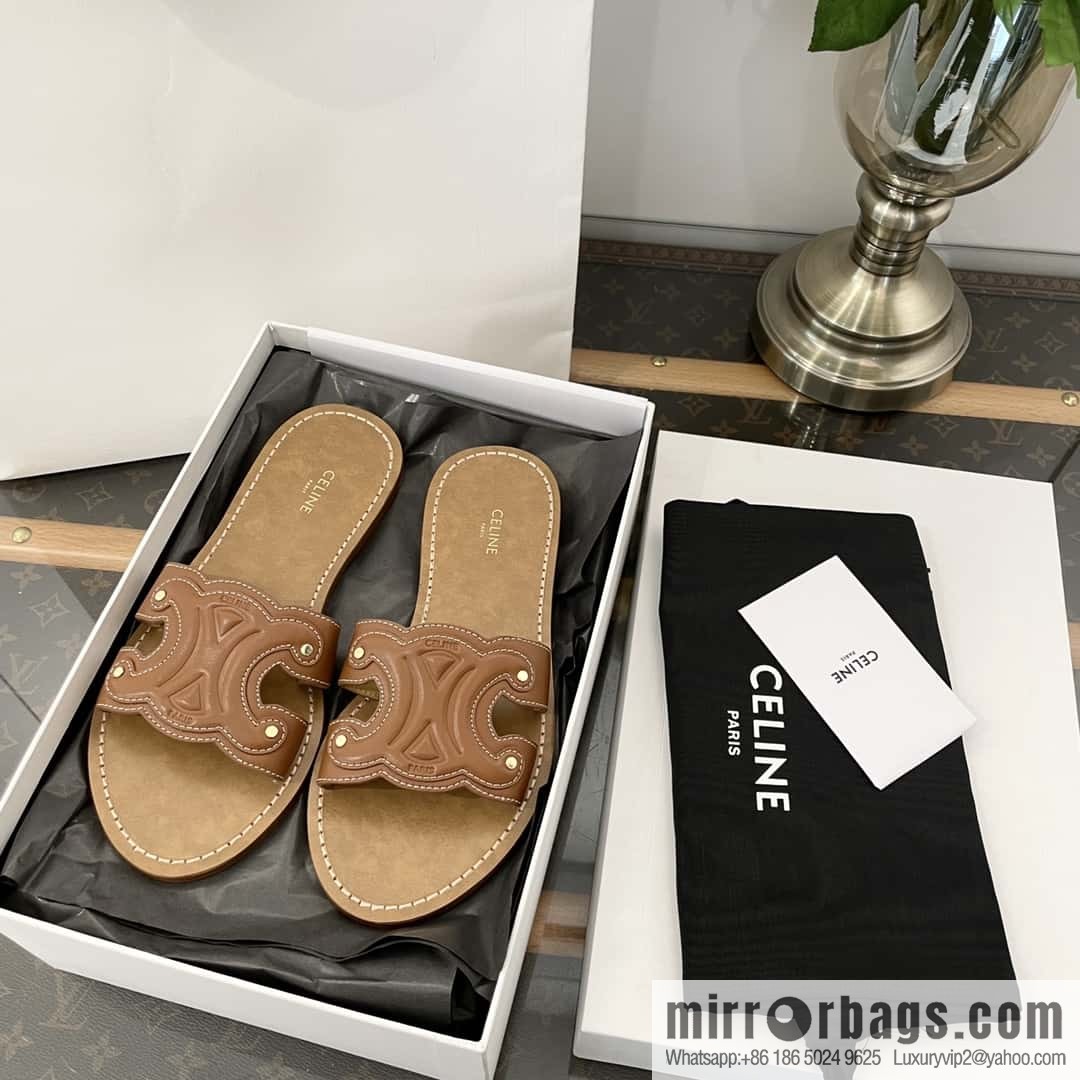 CELINE Arc de Triomphe Slippers