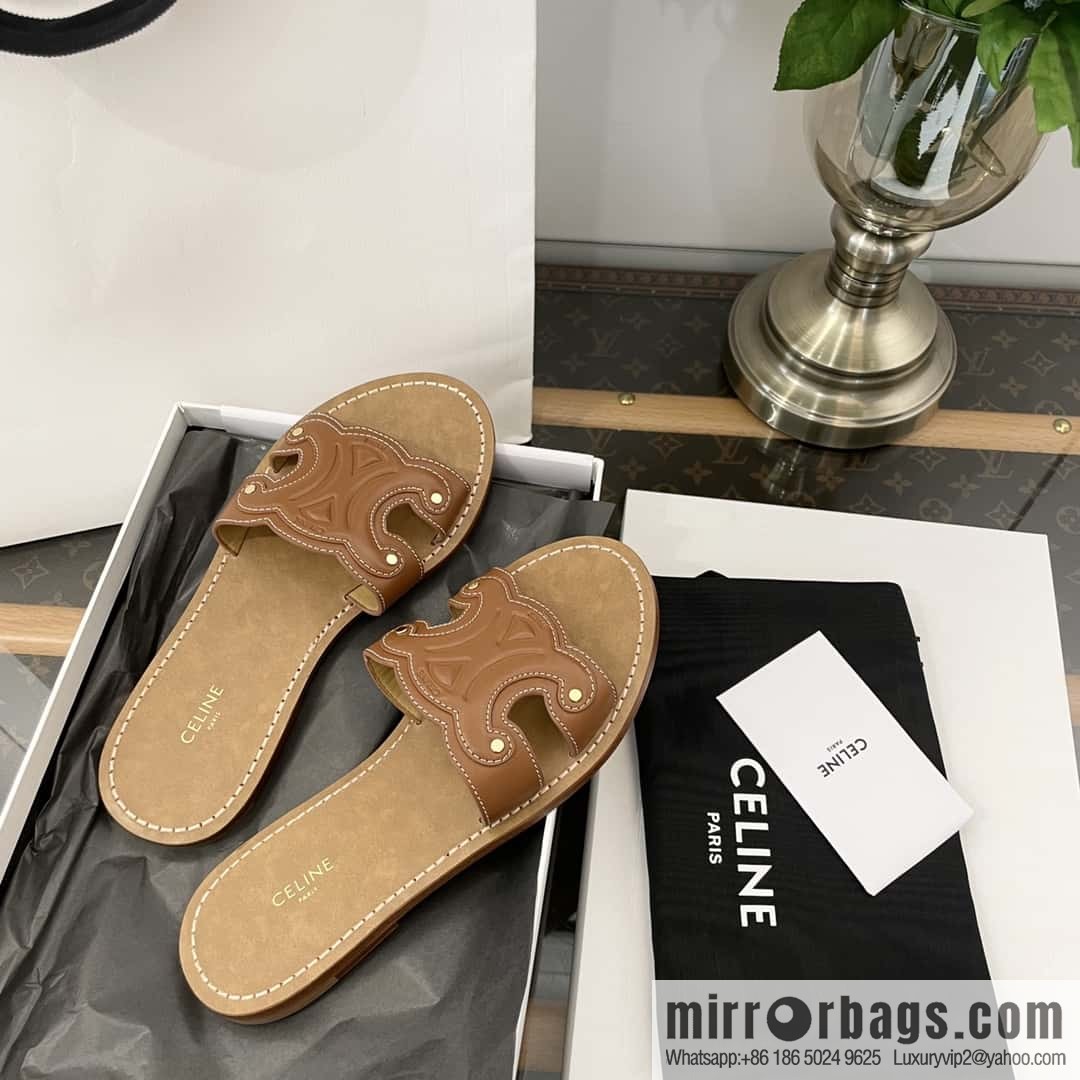 CELINE Arc de Triomphe Slippers