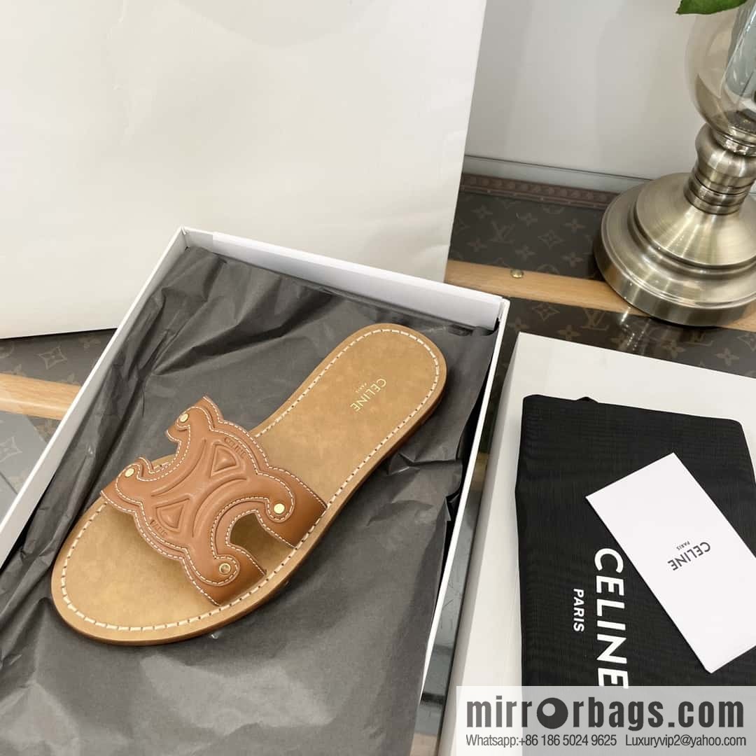 CELINE Arc de Triomphe Slippers