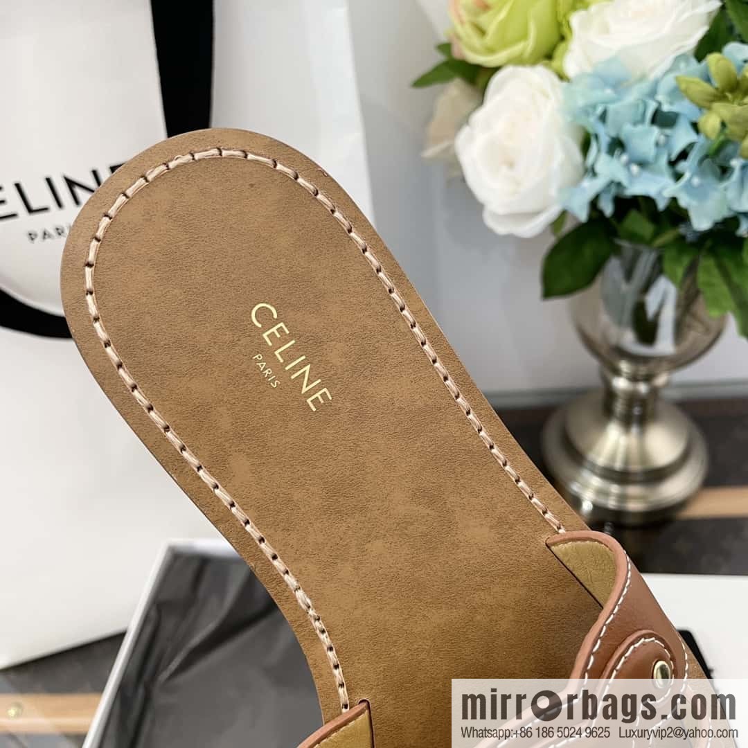CELINE Arc de Triomphe Slippers