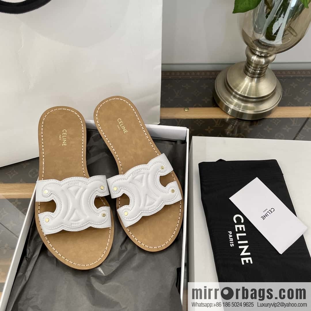CELINE Arc de Triomphe Slippers