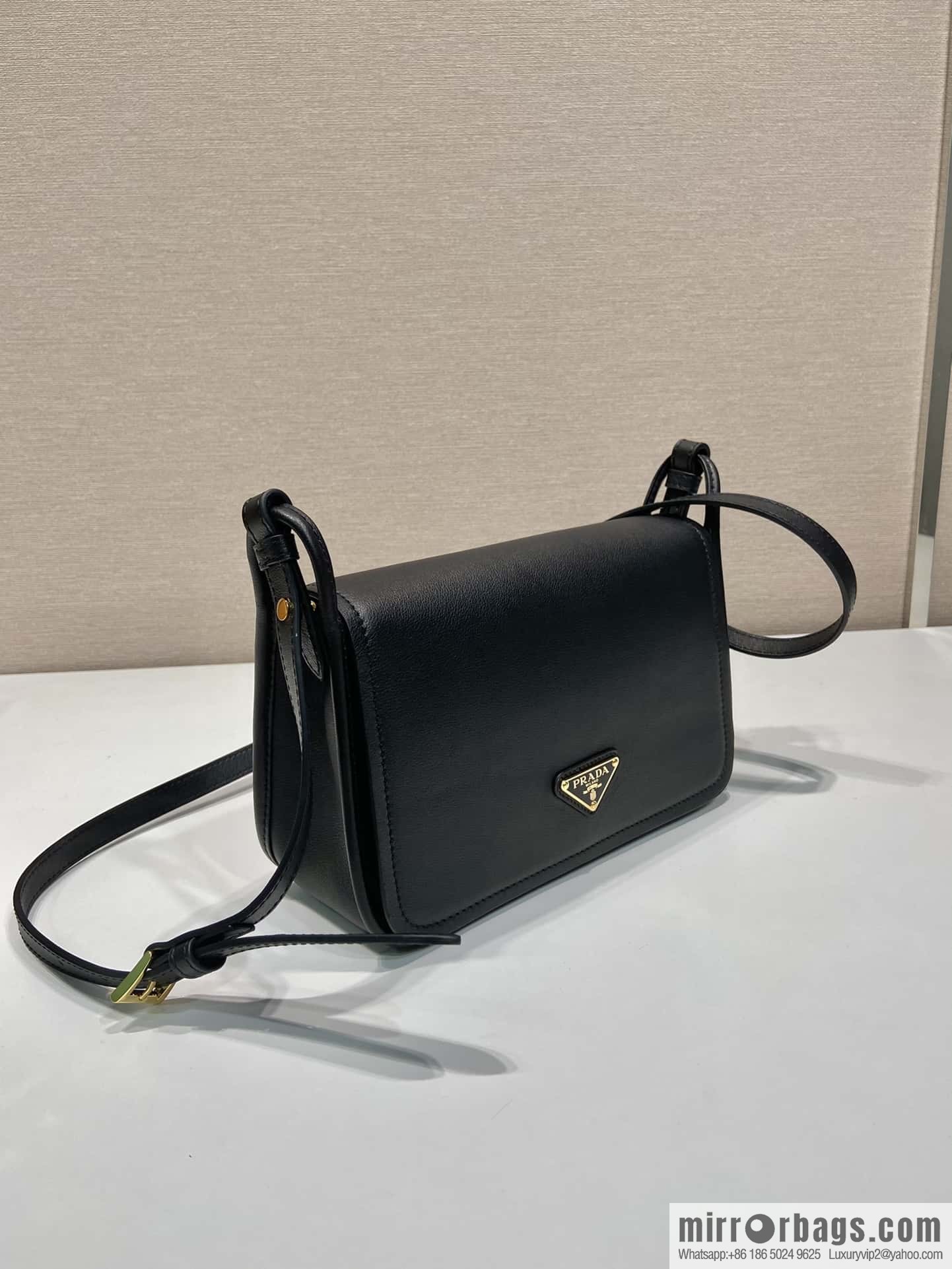 PRADA 👏 new shoulder strap bag 👏 1BD372 🎉 black