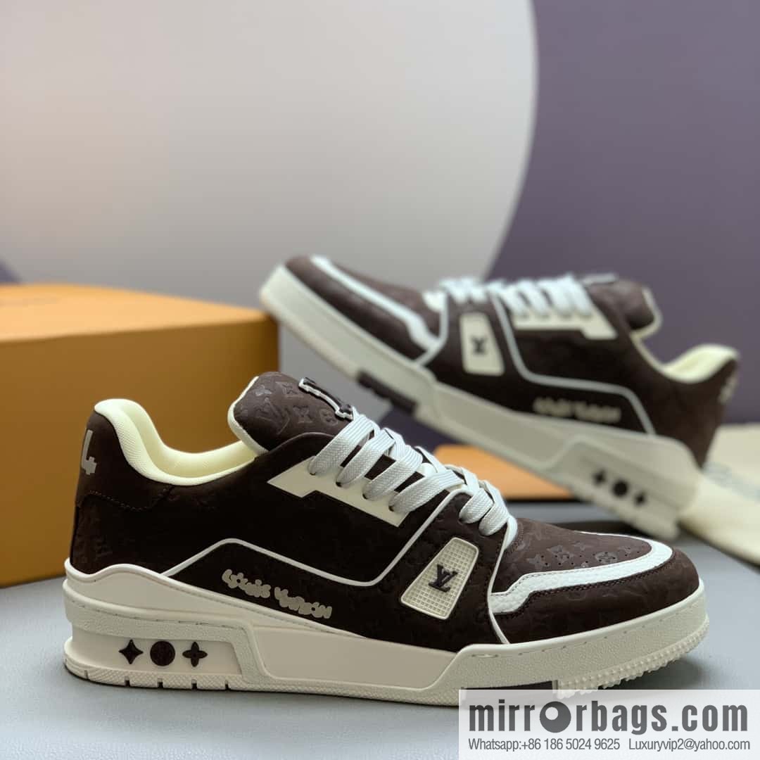 LV π· couple sports and leisure shoes