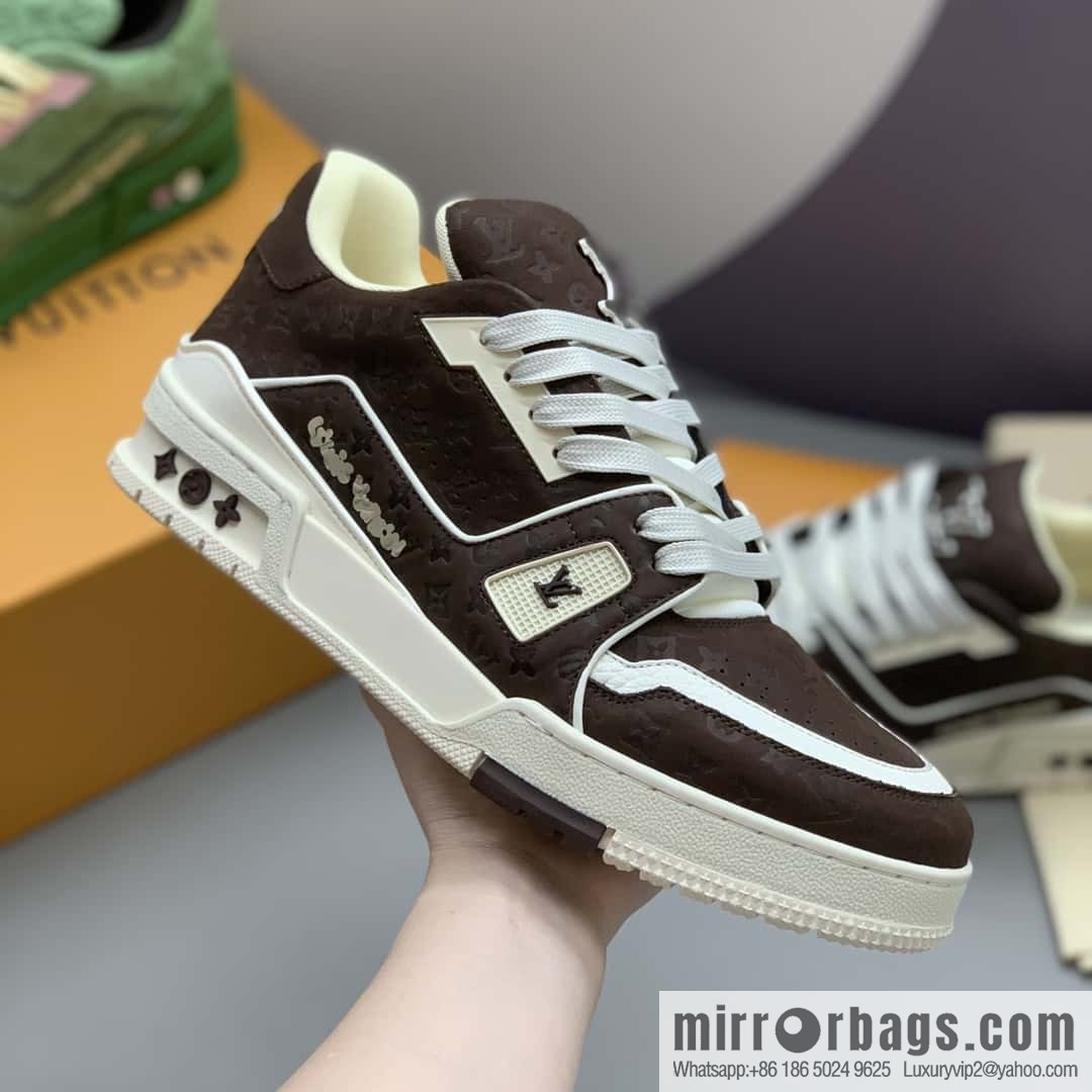 LV π· couple sports and leisure shoes