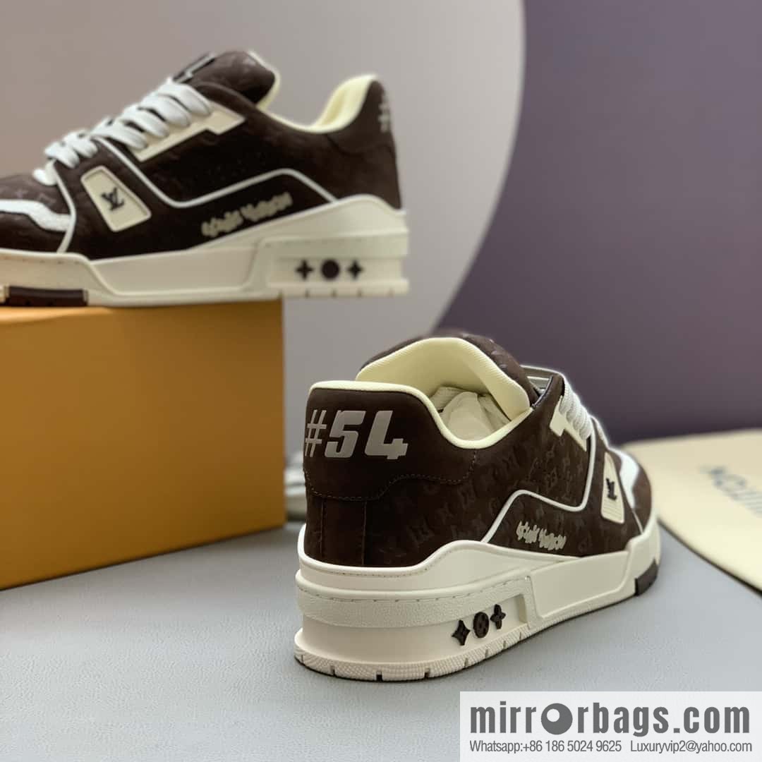 LV π· couple sports and leisure shoes