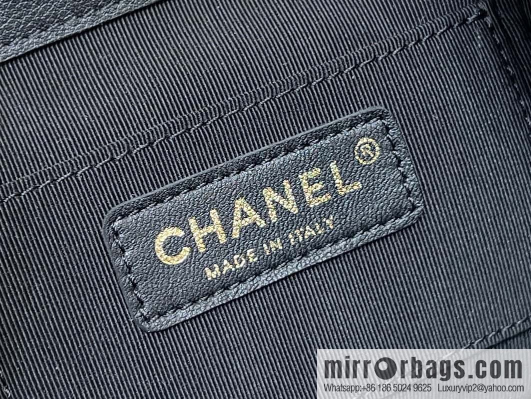 CHANEL classic ten thousand years duma small backpack AS2908 black