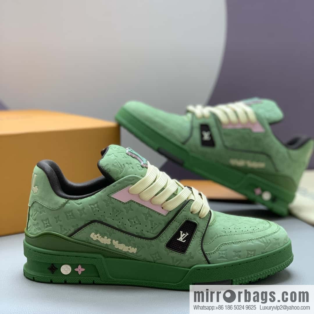 LV π· couple sports and leisure shoes