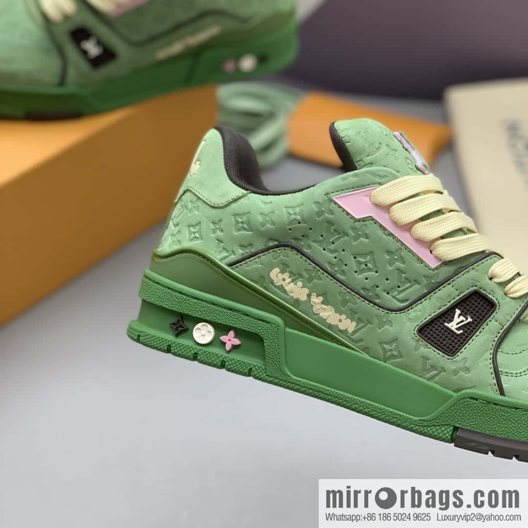 LV π· couple sports and leisure shoes