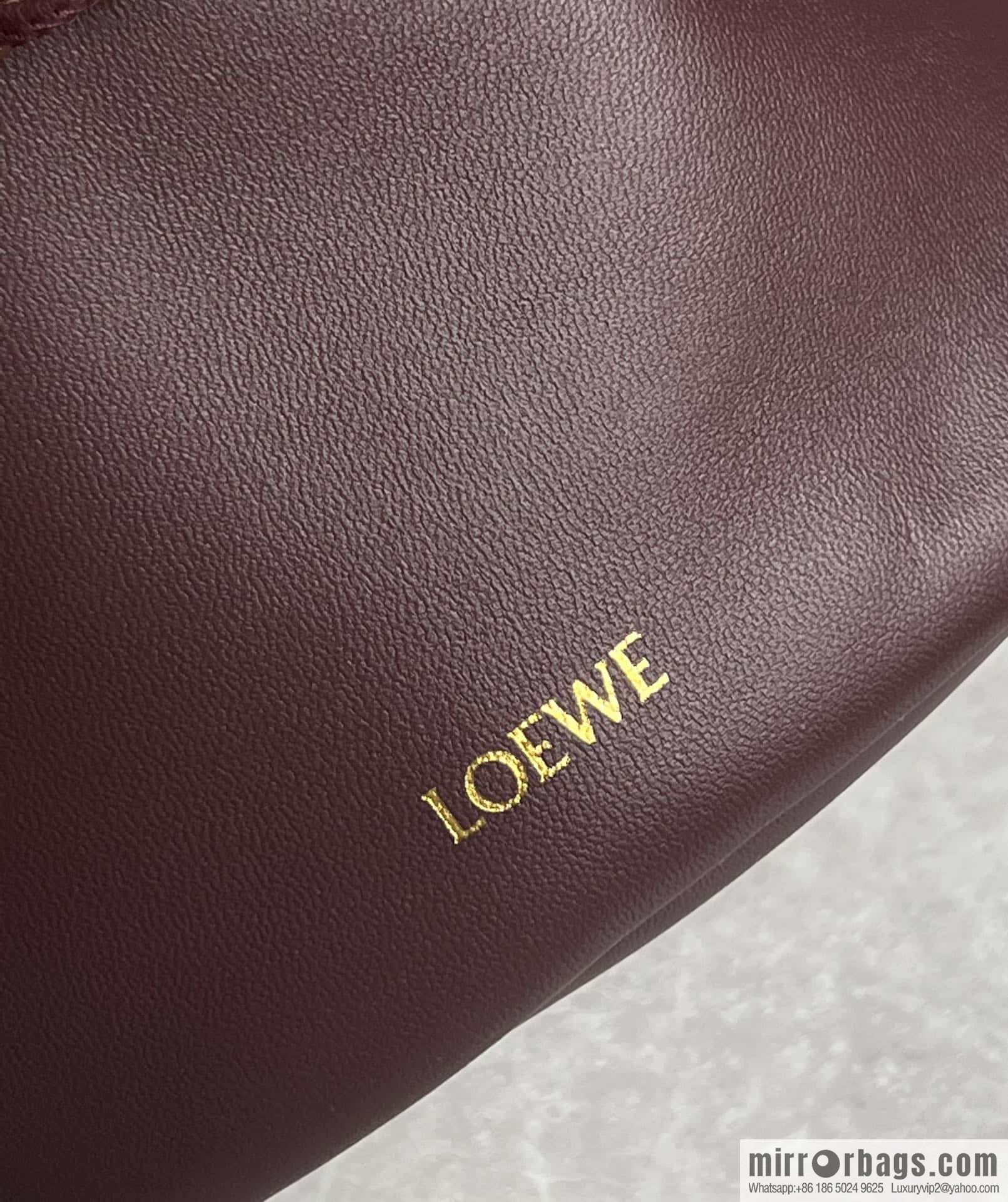 LOEWE Flamenco Purse Bucket Handbag 0806