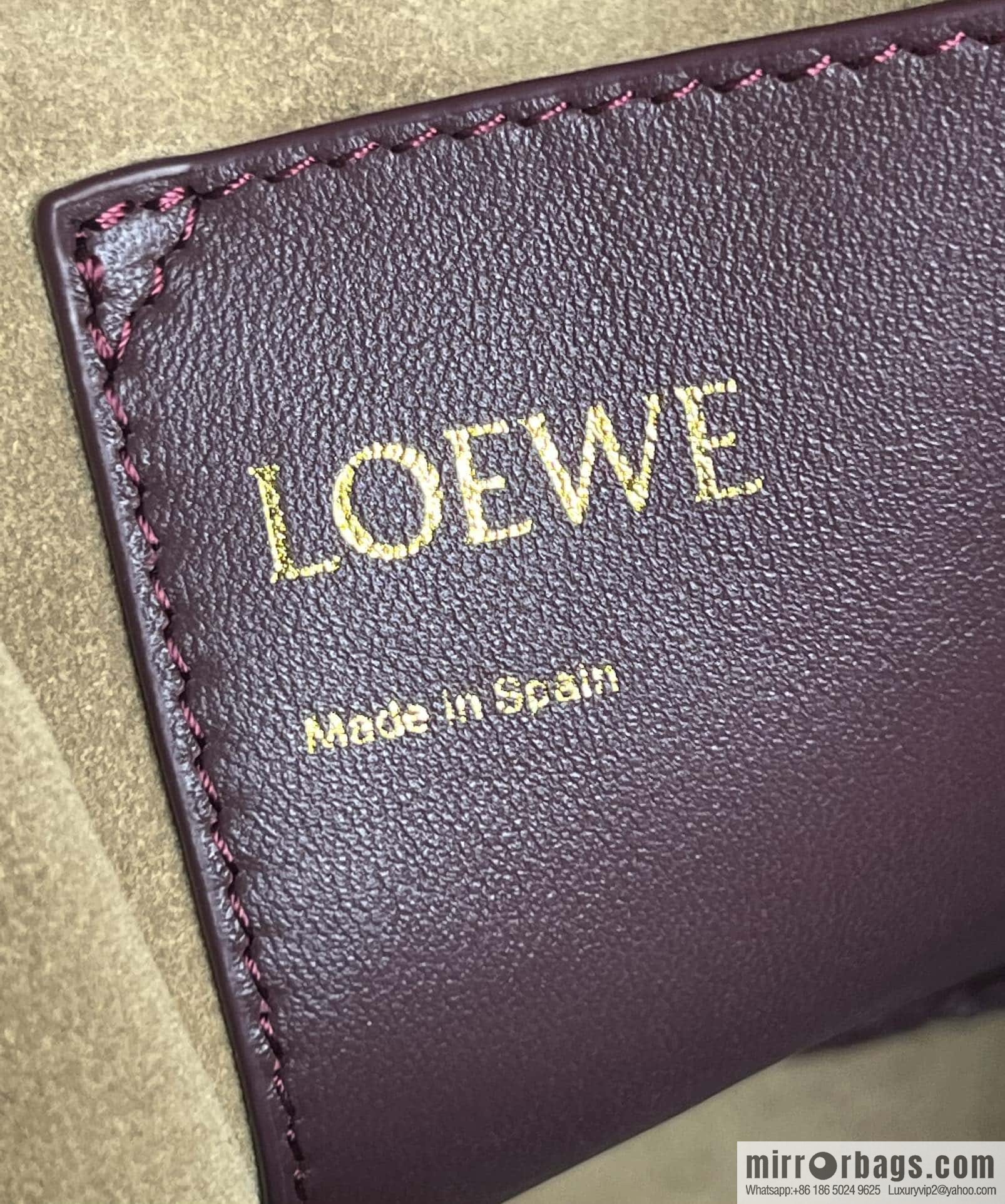 LOEWE Flamenco Purse Bucket Handbag 0806