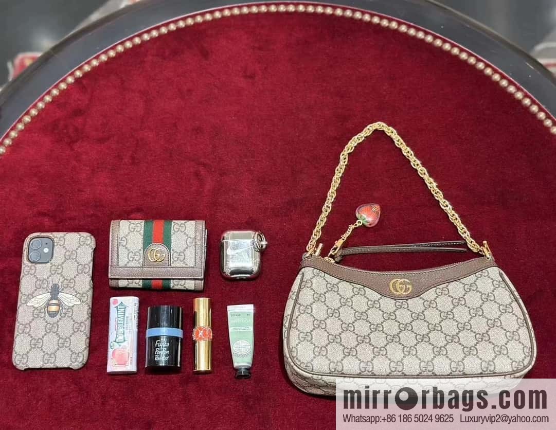 GUCCI ophidia strawberry chain bag 735132