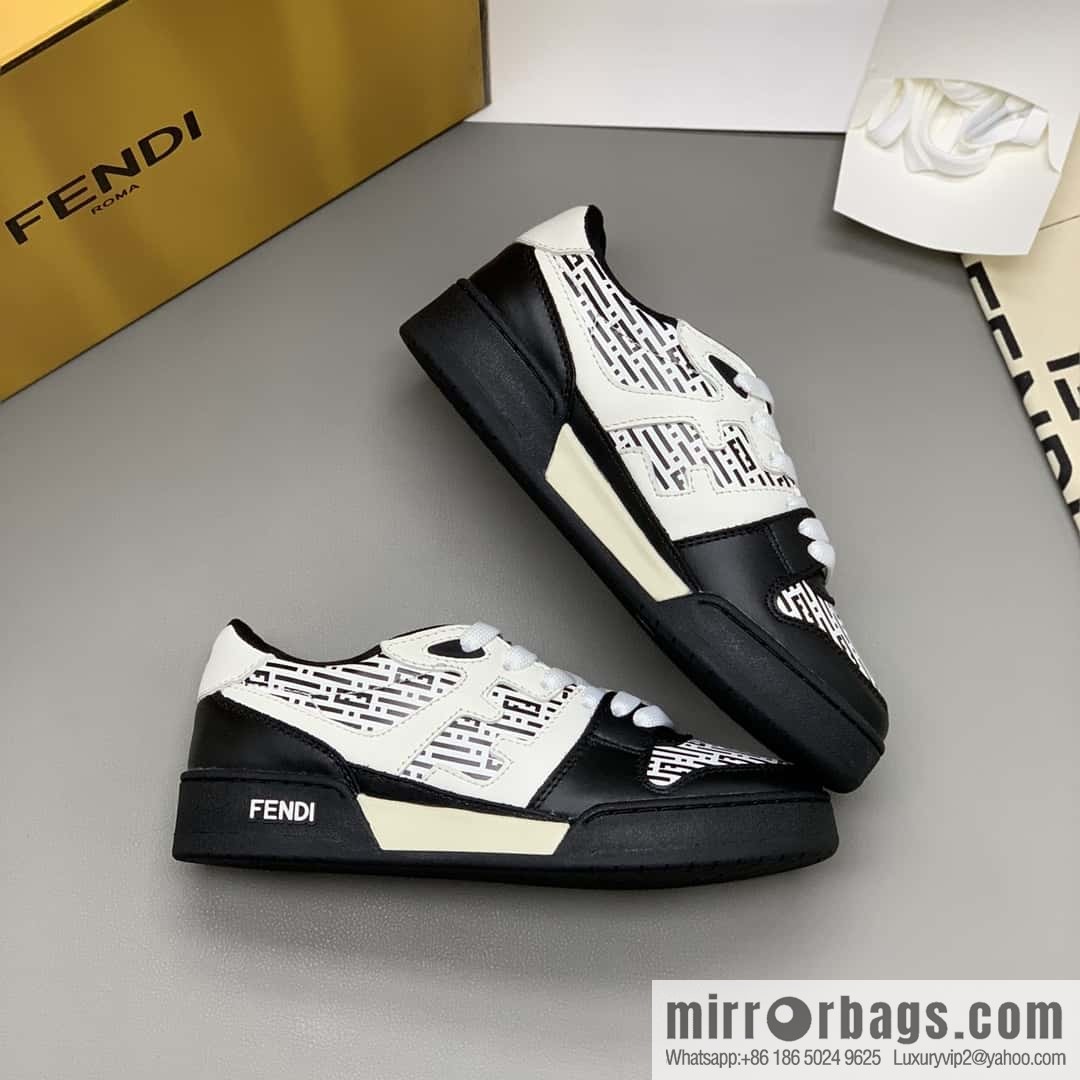 FENDI π men's retro sports casual shoes