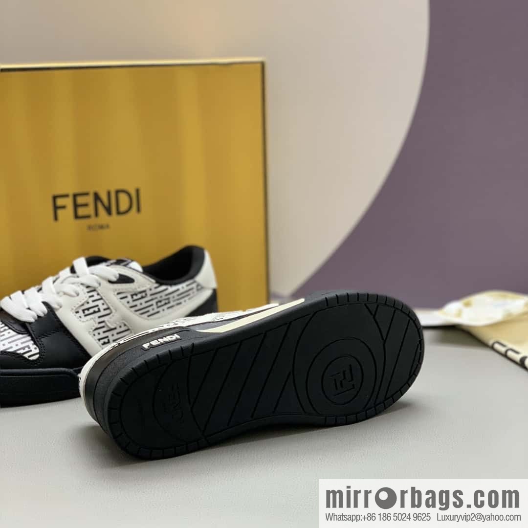 FENDI π men's retro sports casual shoes