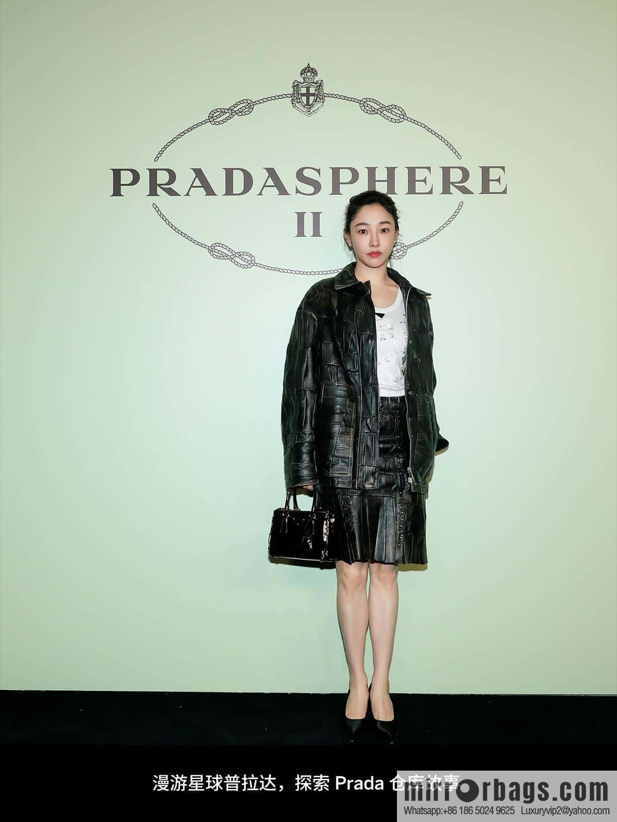 PRADA 🎉 mini killer 🎉 1BA906 patent leather 🎉🎉 black