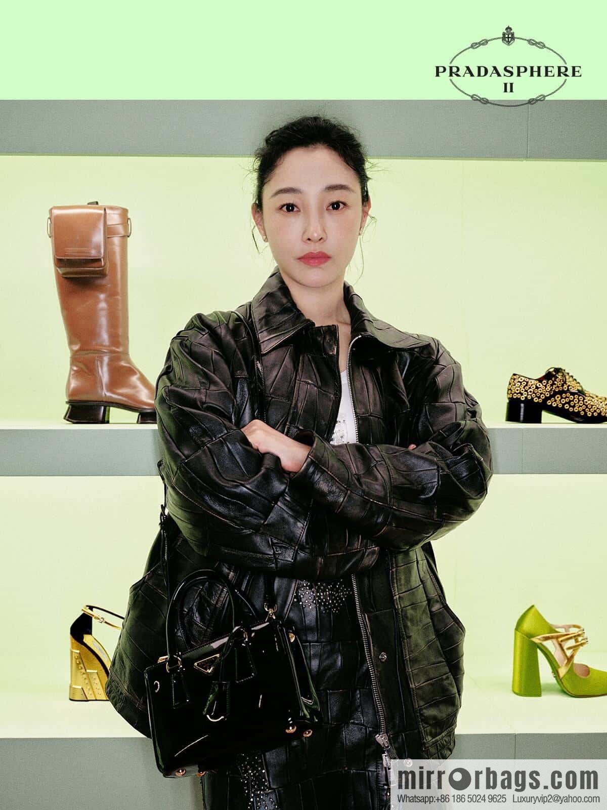 PRADA 🎉 mini killer 🎉 1BA906 patent leather 🎉🎉 black