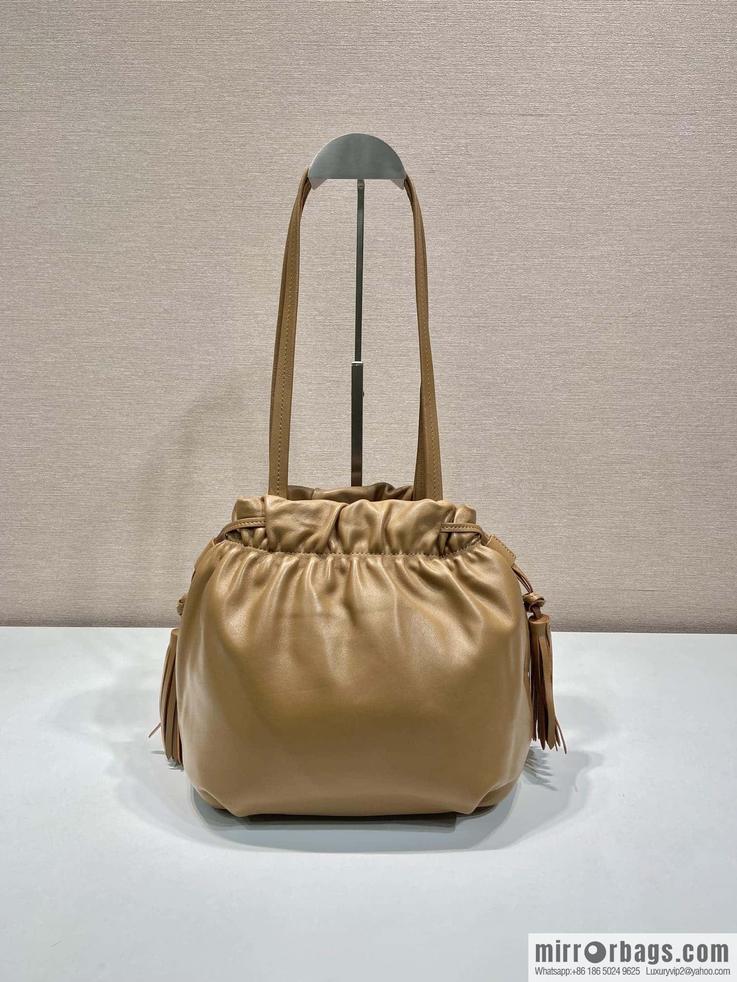 PRADA 🎉 new lucky bag 🎉 1BG541 small sheepskin 🎉🎉 brown