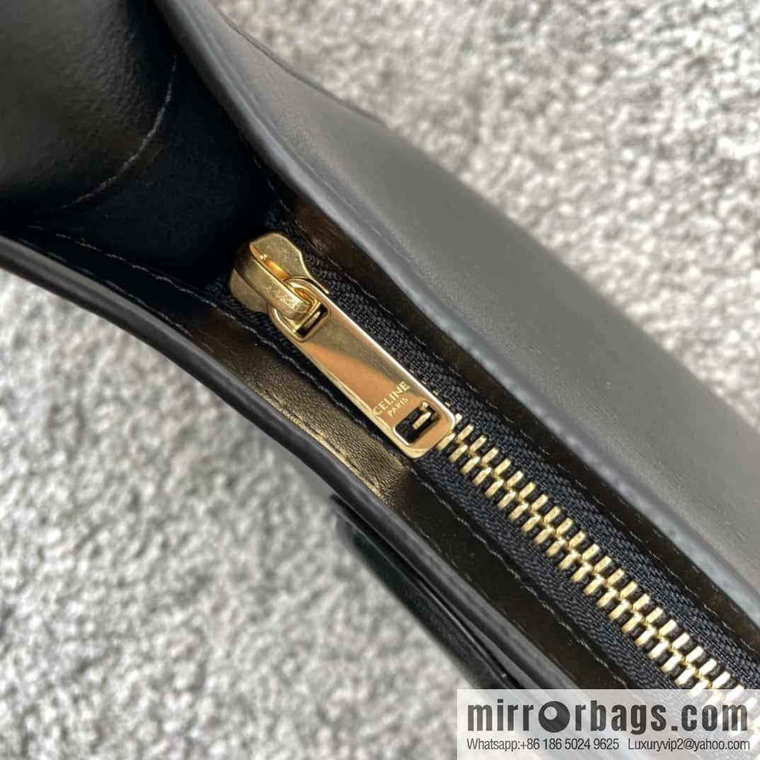 CELINE's new armpit bag series TRIOMPHE handbag 198153 black