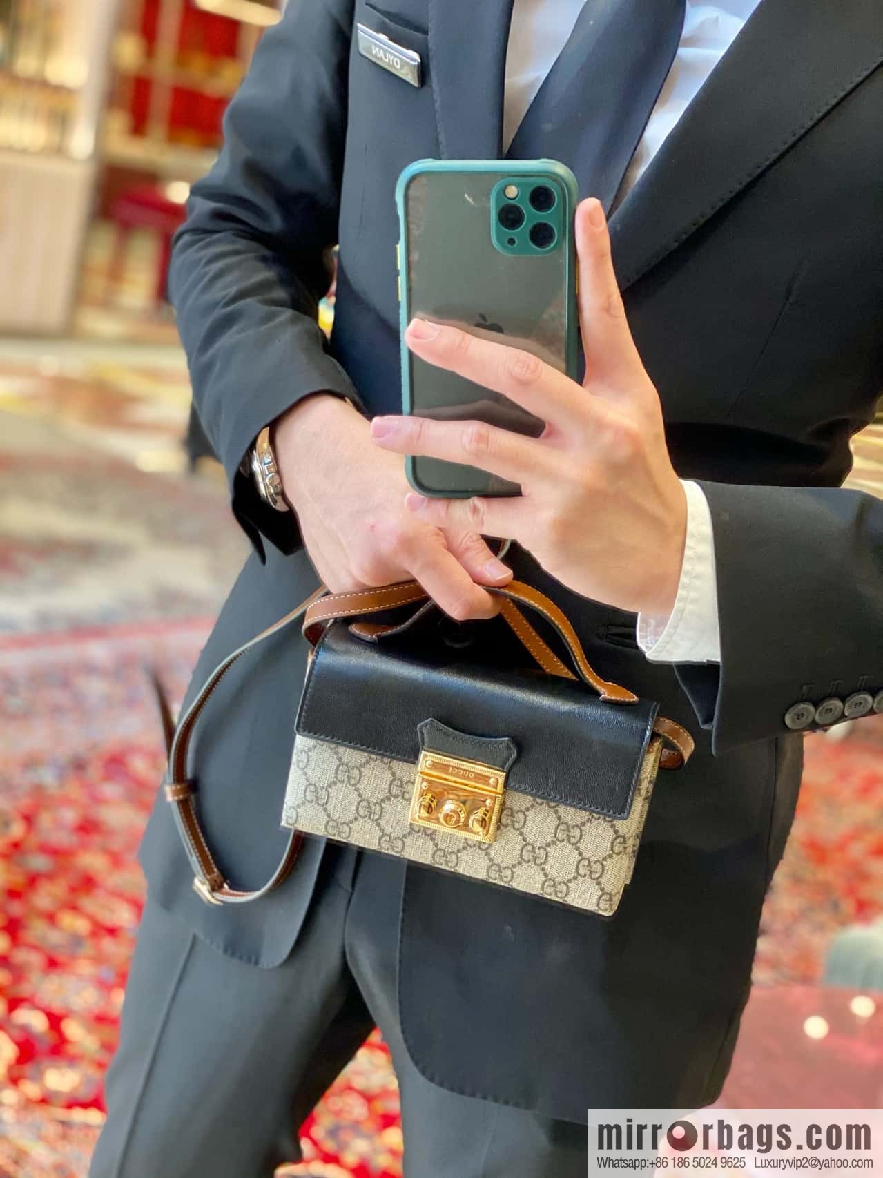 GUCCI mini padlock moonlight treasure box 652683