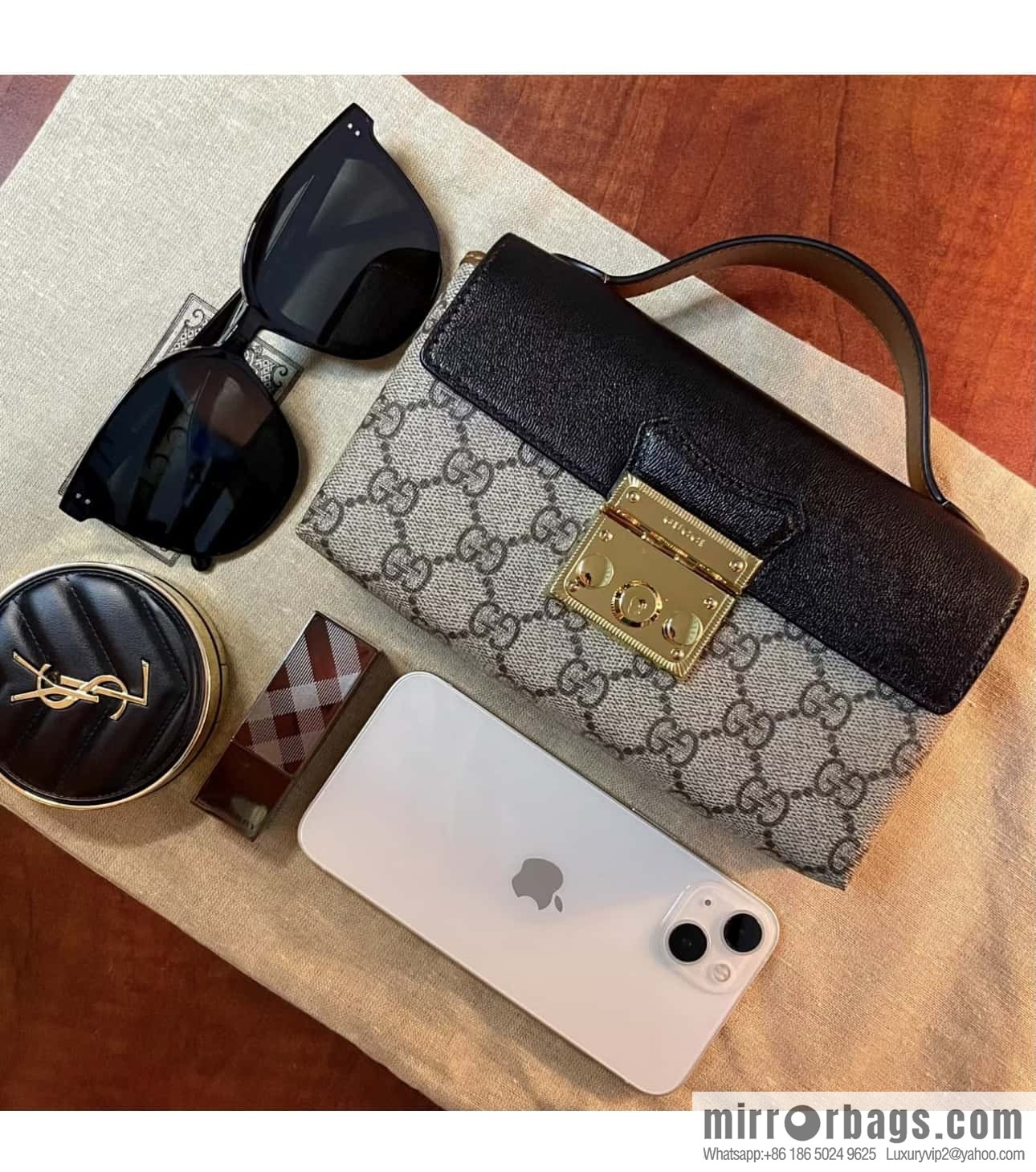 GUCCI mini padlock moonlight treasure box 652683
