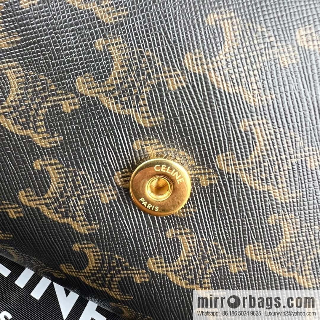CELINE VICTOIRE M, logo printed handbag 115852 old color