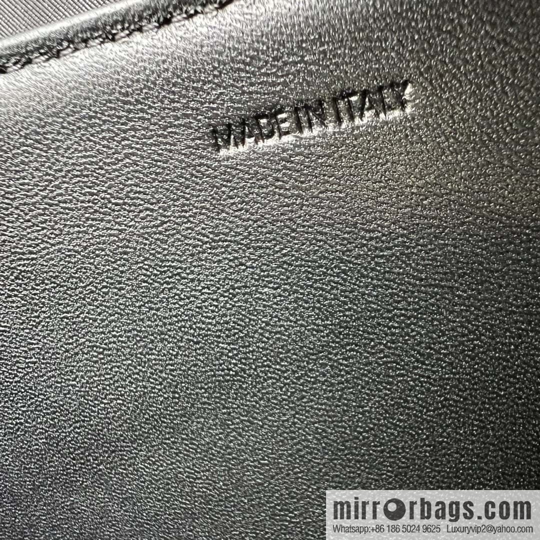 CELINE VICTOIRE medium soft cow leather (fabric) handbag 115853 black