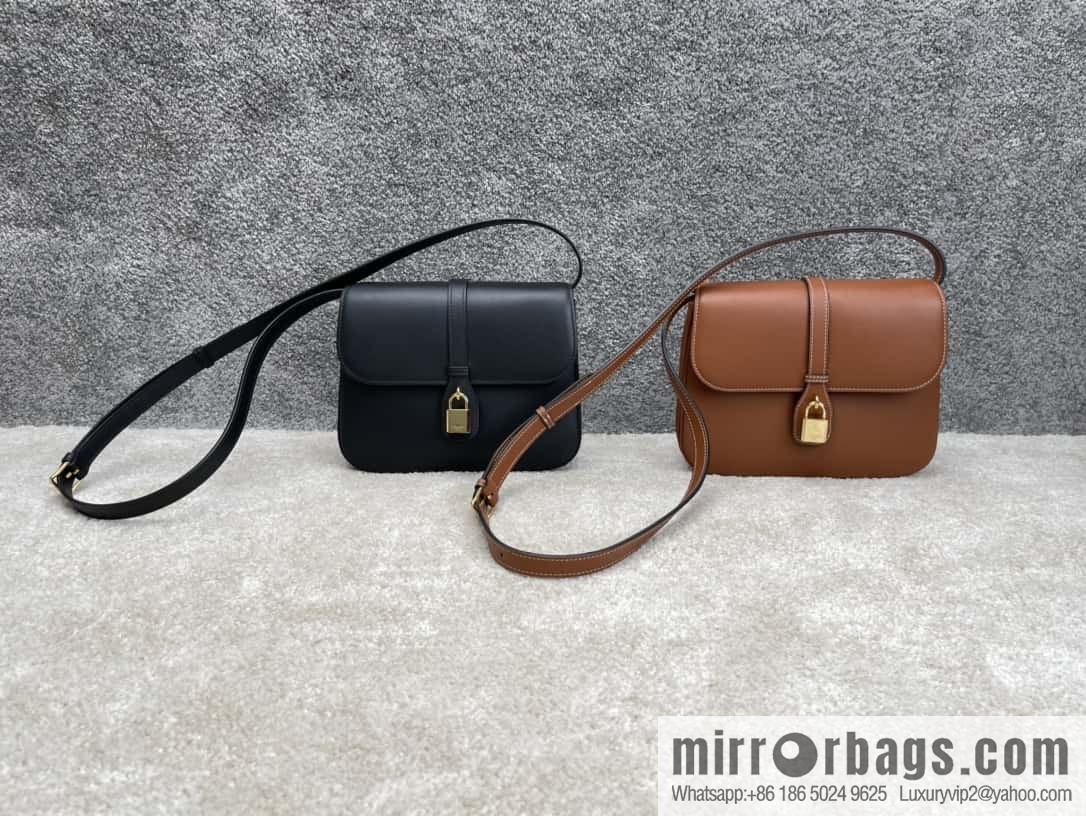 CELINE TABOU medium smooth cow leather (fabric) handbag 196584 black